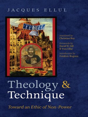 cover image of Theology and Technique